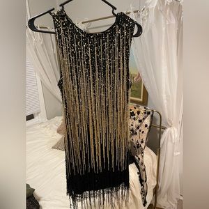 Fringe dress great for NYE